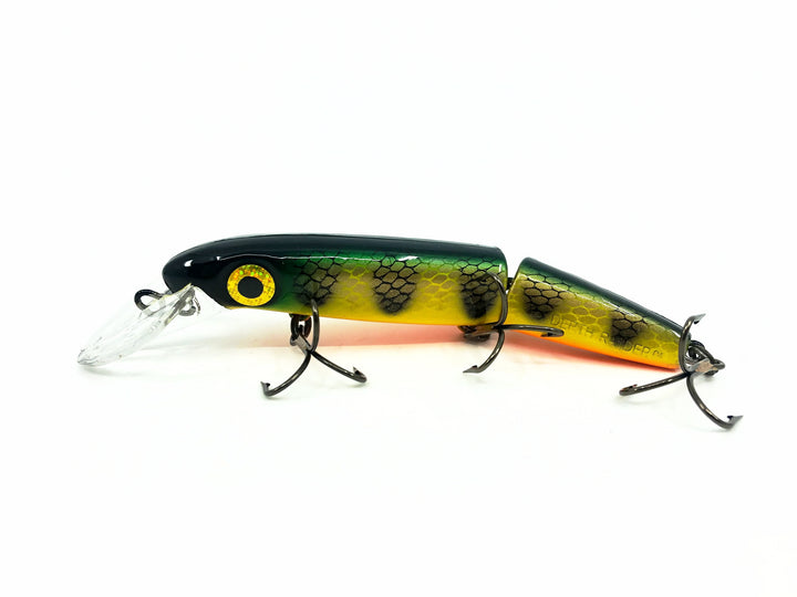 Joe Bucher Tackle Co. Buchertail Jointed Baby Depth Raider 6", Perch Color