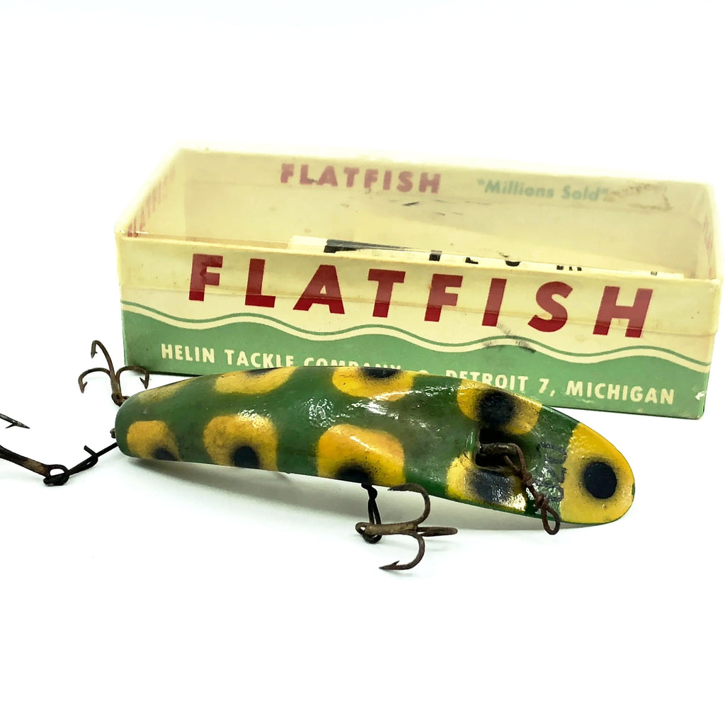 Helin Flatfish U20, Frog Color-with Box – My Bait Shop, LLC
