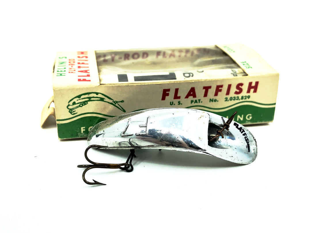Helin Flatfish F7, SPL Silver Plated Color in Box