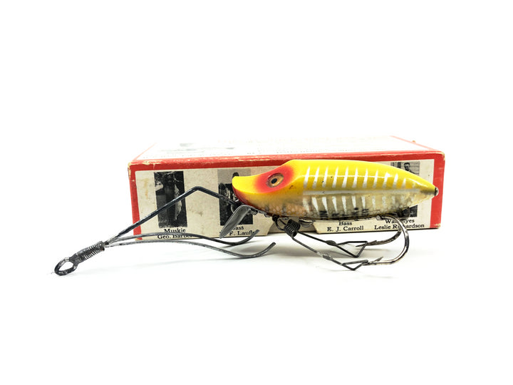 Heddon River Runt No-Snag N9119XRY, Yellow Shore Minnow Color with Brush Box