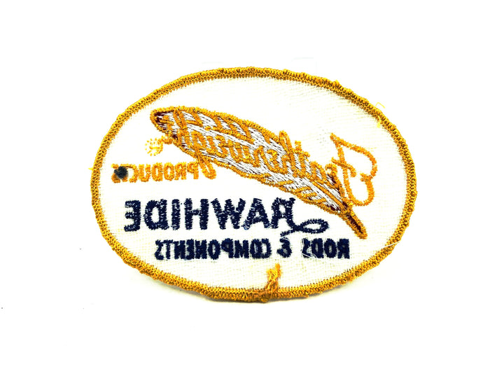 Featherweight Products Rawhide Rods Fishing Vintage Patch