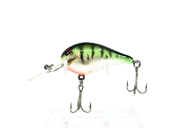 Lee Sisson Diving Little Ticker, Silver/Green/Black Ribs Color