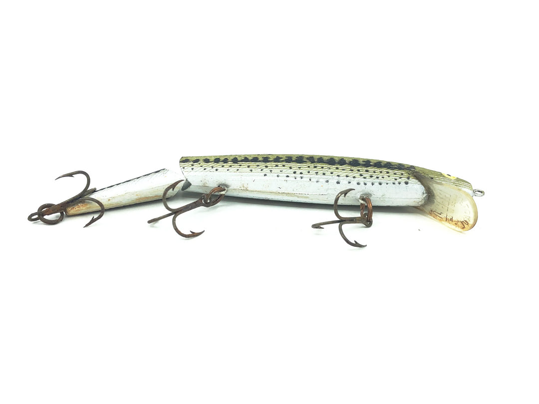 Rebel Jointed Floating Minnow J30s, Ole' Bass Color