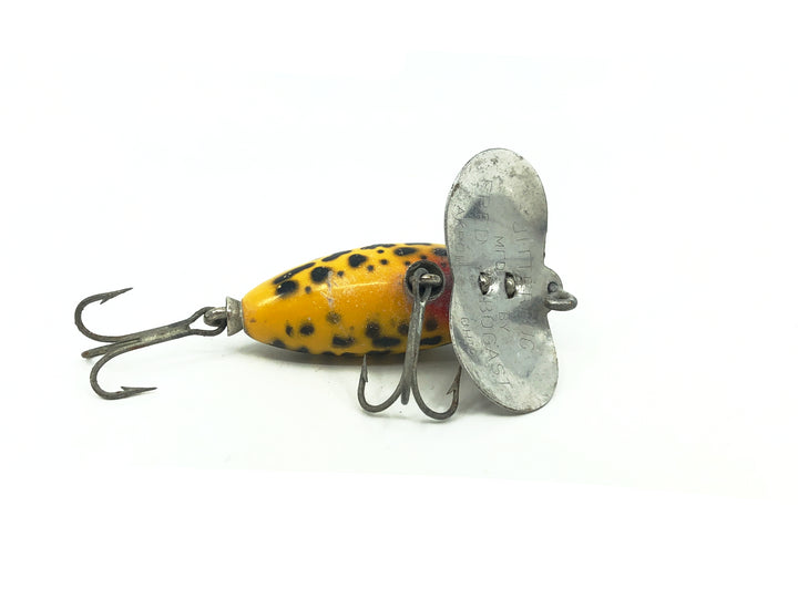 Arbogast Jitterbug 1/4oz, Yellow Coachdog Color