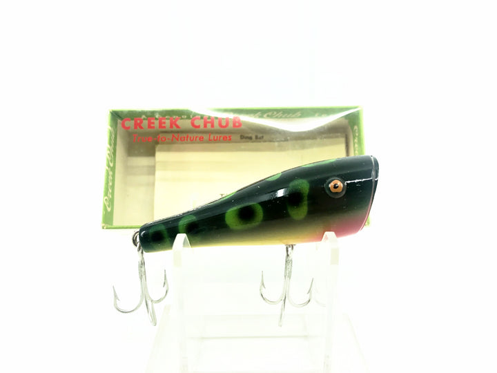 Creek Chub 3200 Plunker, Frog Color 3219 w/Box