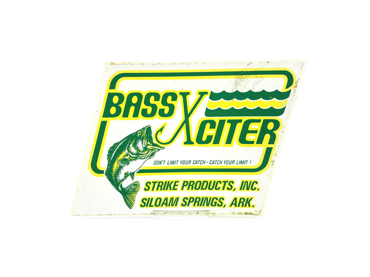 Bass Xciter Strike Products Sticker