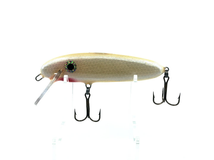 Big Game Tackle 5" Balsa Twitch, Pearl Shiner Color