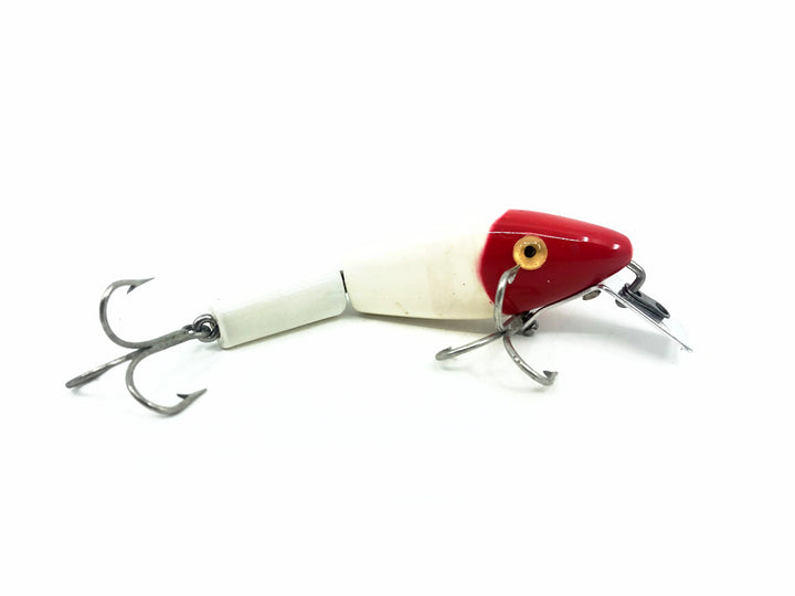 L &amp; S Mirrolure Pikemaster Floater, Red Head/White Color