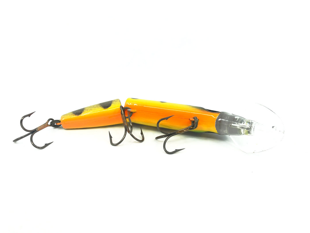 Joe Bucher Tackle Co. Buchertail Jointed Baby Depth Raider 6", Perch Color