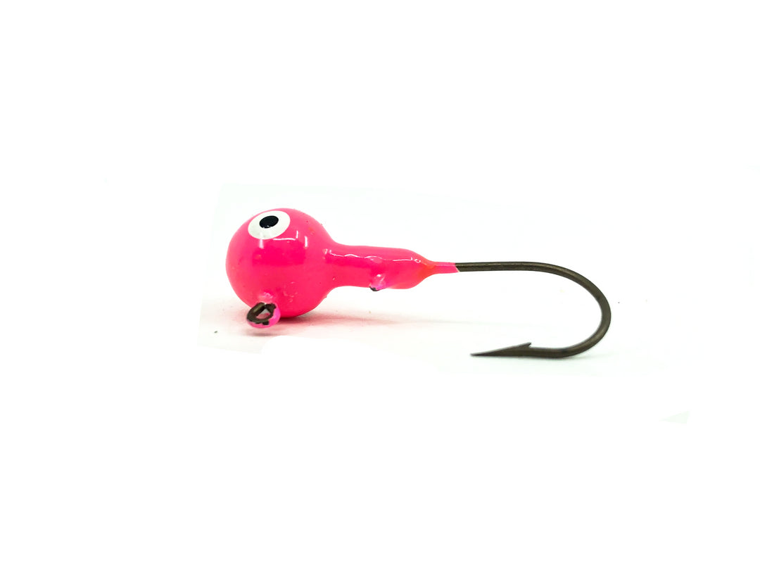 1/5oz Essential Round Ball Jigs, Pink Color- 8 Pack