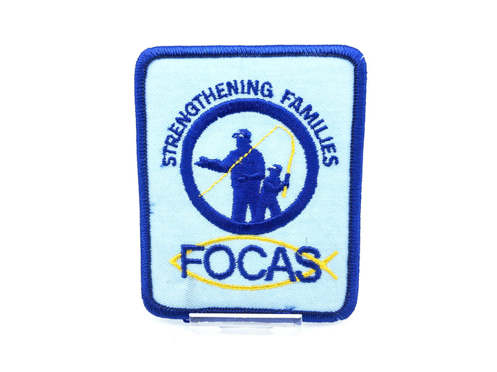 Focas Strengthening Families Vintage Fishing Patch