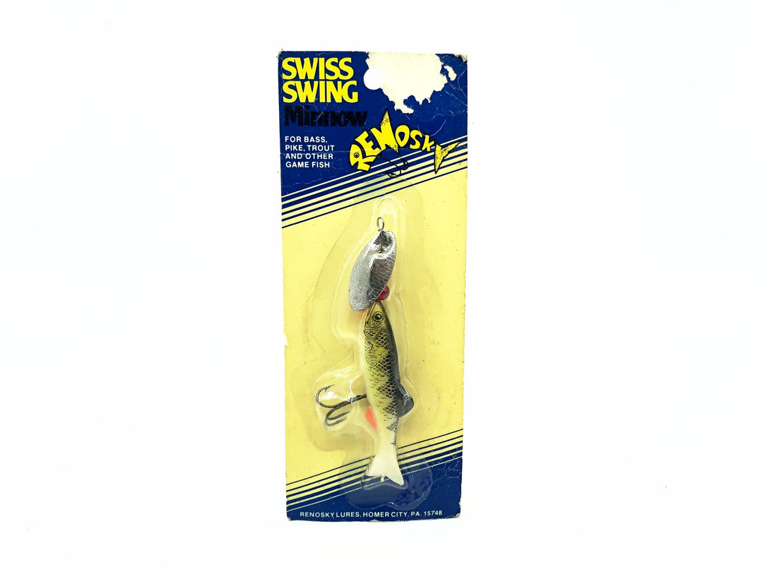 Renosky Swiss Swiss Minnow Perch on Card