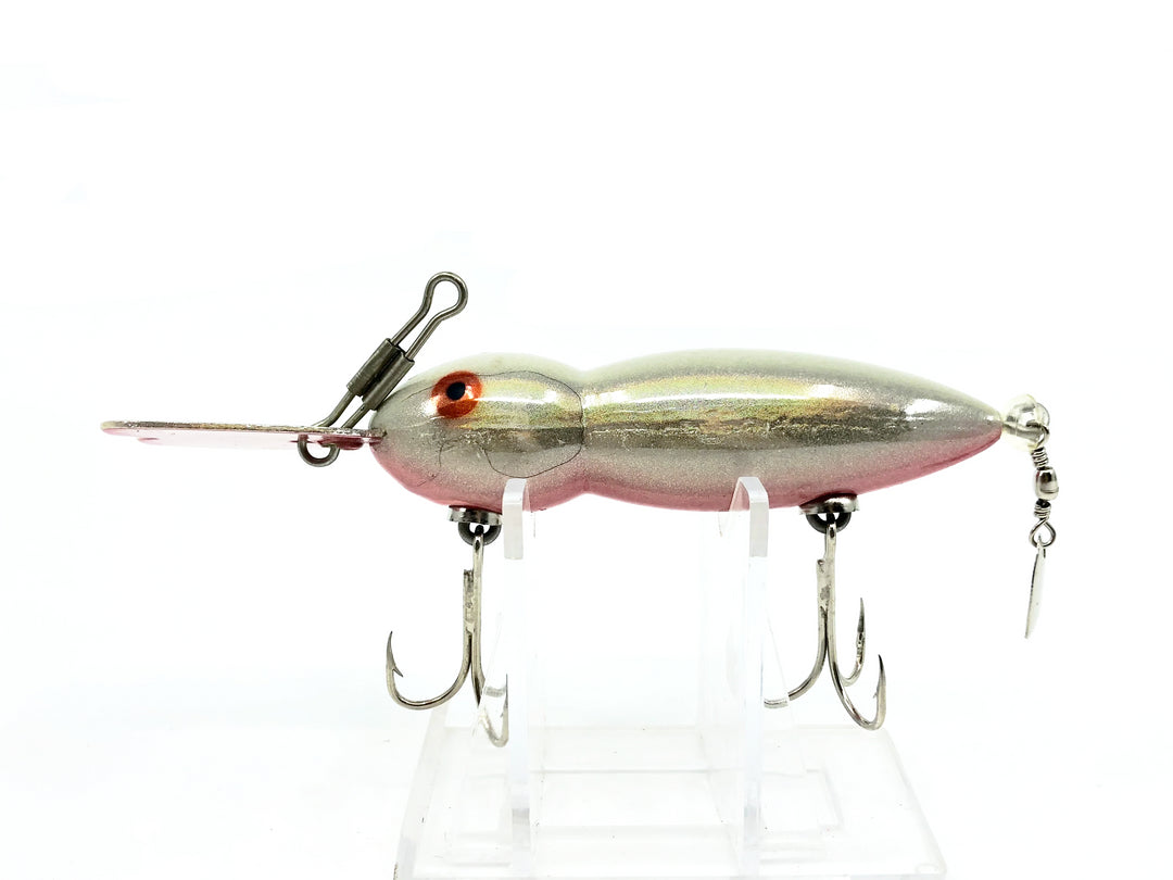 Whopper Stopper Hellbender, G-Finish Pink/Silver Color