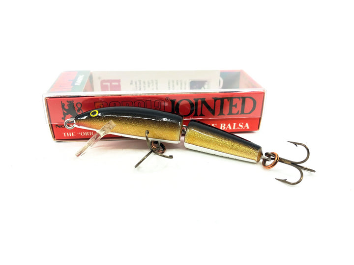 Rapala Jointed Floating Minnow J-9, G Gold Color w/Box