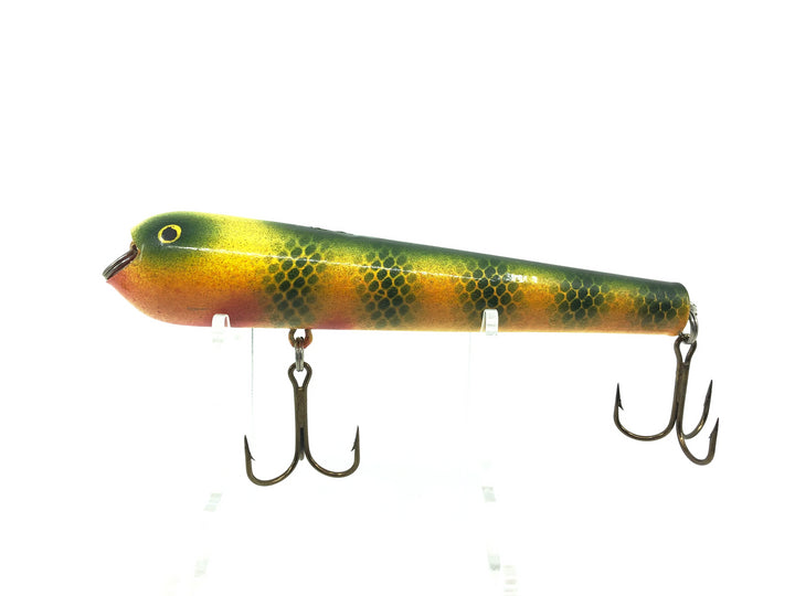 Smity Bait Small Jerk, Perch Color on Card