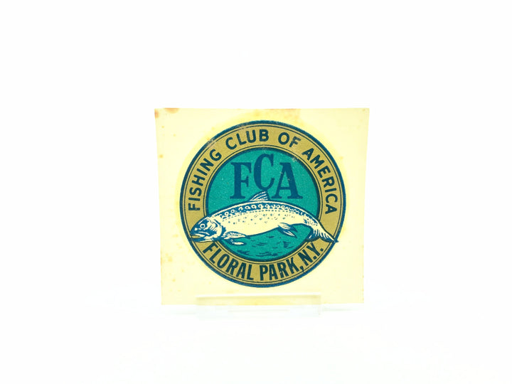 FCA Fishing Club of America Water Decal