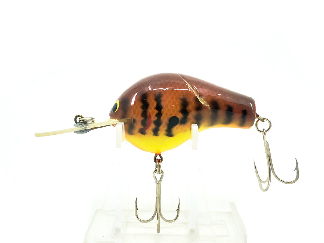 Bagley Diving B2 DB2-SBG, DC9 Dark Crayfish on Orange Color