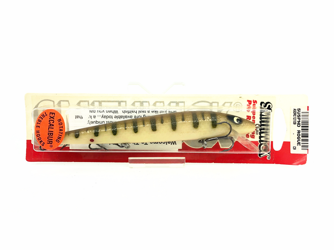 Smithwick Suspending Rogue, Tiger Minnow #109 Color New on Card