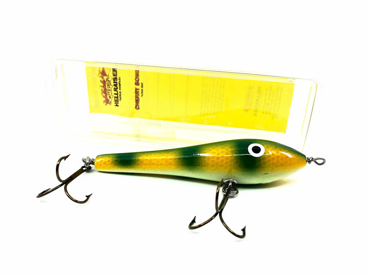 Hellraiser Cherry Bomb 6" Size, Yellow Perch Color New in Box