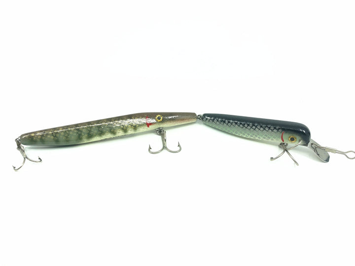 Alzbaits Musky Chaser Jointed Musky Lure Pike and Cisco Color SIGNED