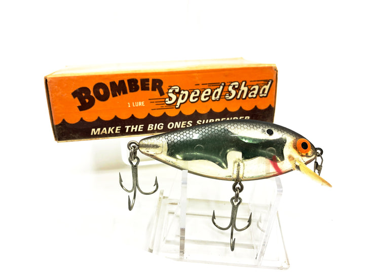 Bomber Speed Shad 4SAQ, Aqua Flash Color with Box