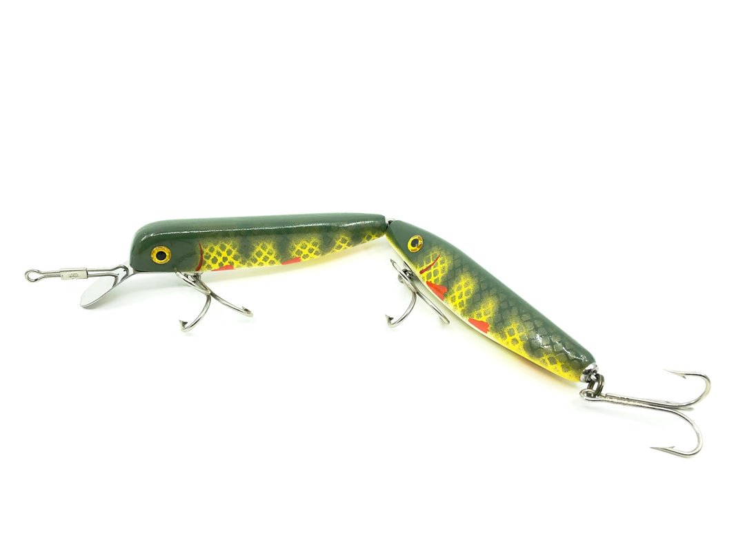 Alzbaits Al Tumas Jointed Musky Chaser Lure Perch Color