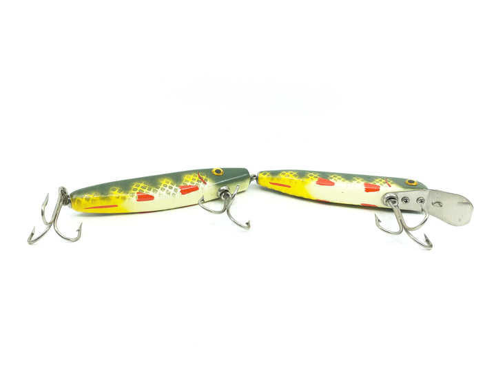 Alzbaits Al Tumas Jointed Musky Chaser Lure Perch Color