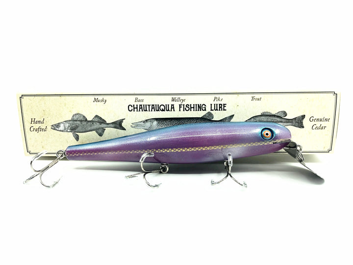 Solid Body Chautauqua 8" Minnow Deep Diver, Regent Color