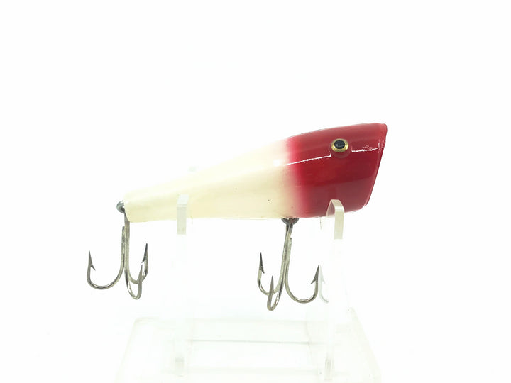 Creek Chub 3200 Plunker, Red Head White Color 3202