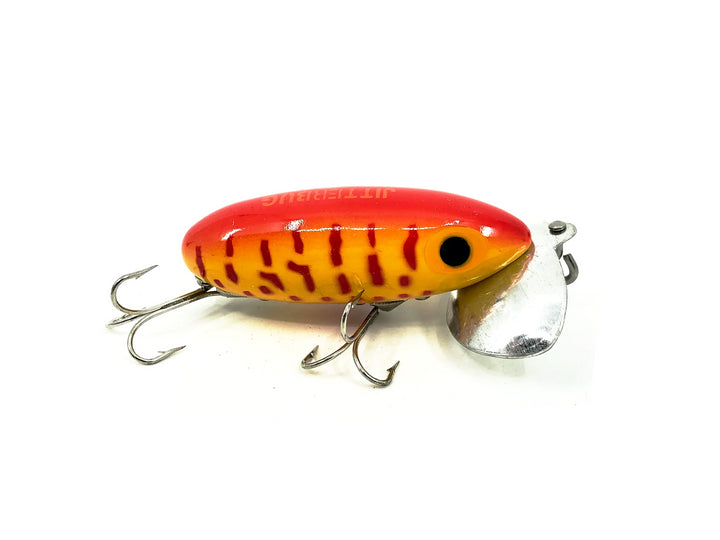 Arbogast Jitterbug 3/8oz, #12 Red Coachdog Color