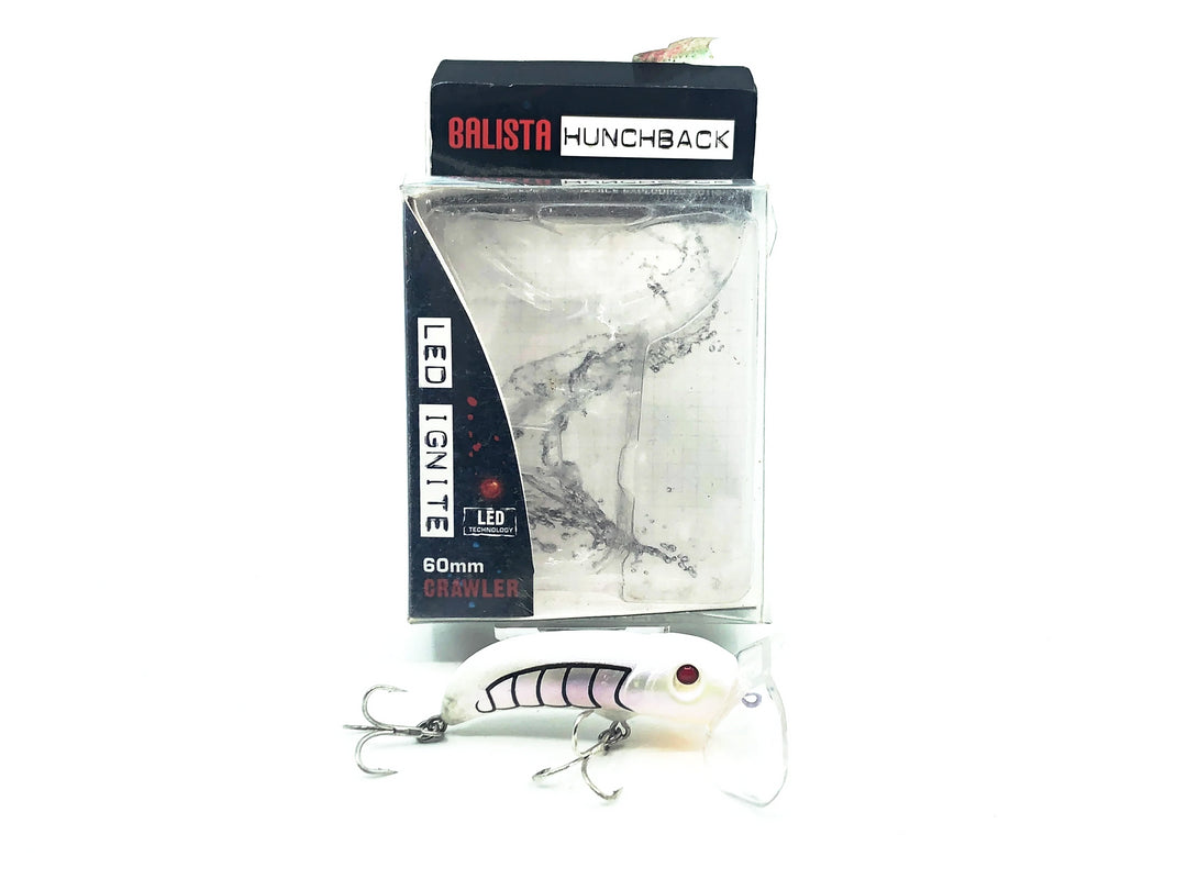 Balista Hunchback 60mm, Ghost Minnow Color with Box