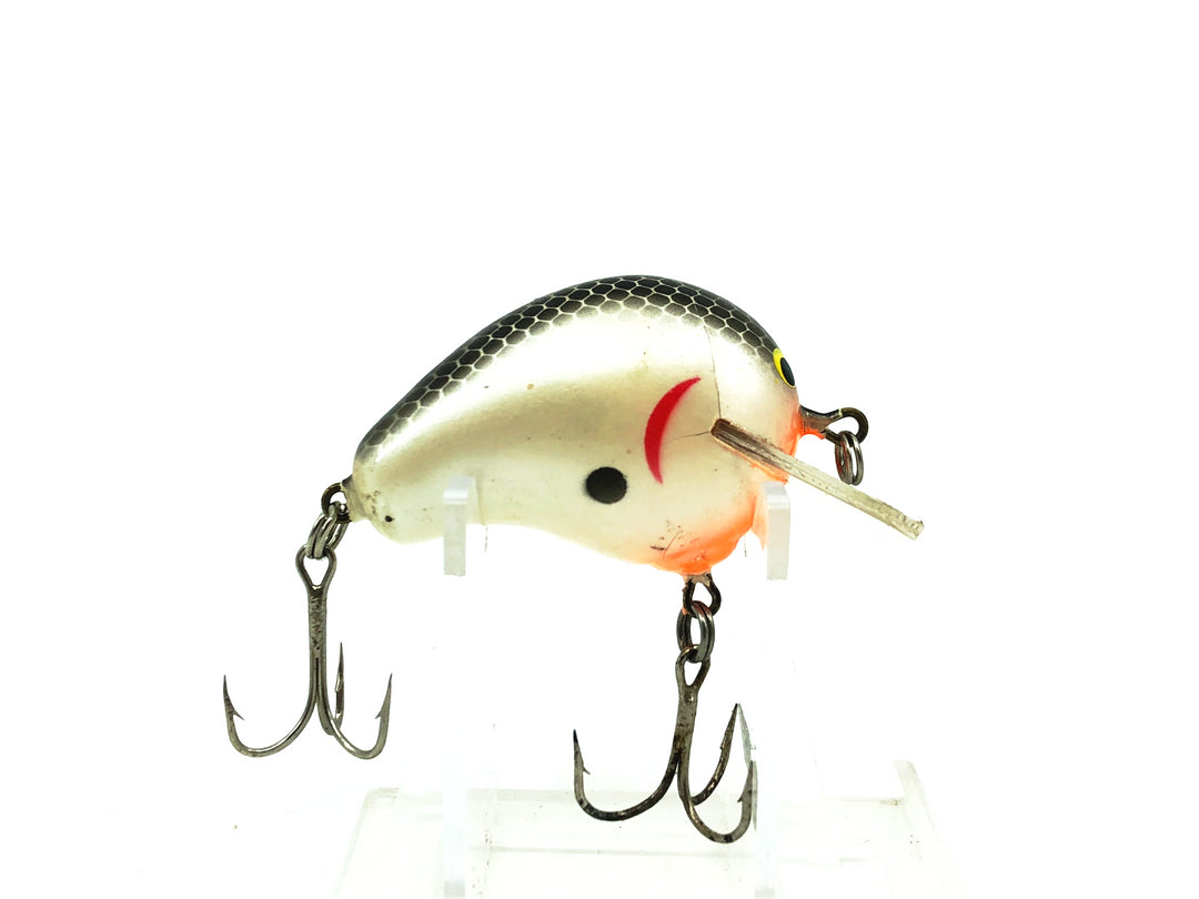 Vintage Bagley Balsa B1 BB1-04, Black on White Shad Color