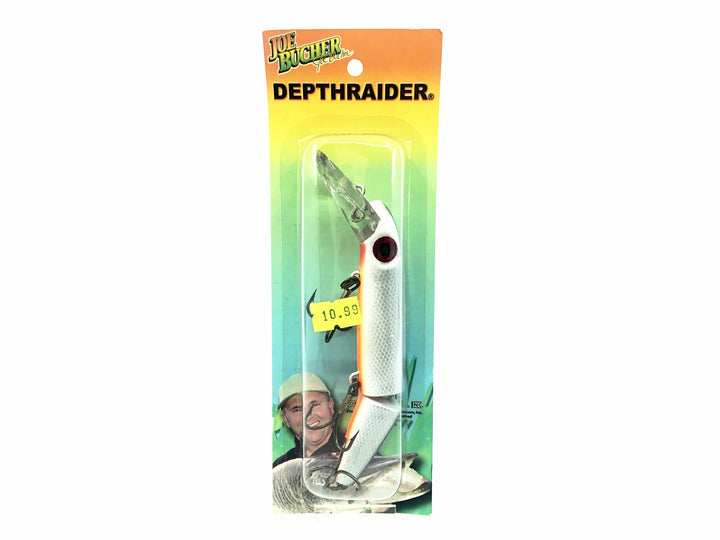 Mitch24Joe Bucher Tackle Co. Buchertail Jointed Baby Depth Raider 6", Cisco Shad Color New on Card