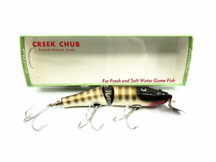 Creek Chub Jointed Snook Pikie 5500, Pikie Scale Color 5500W with Box