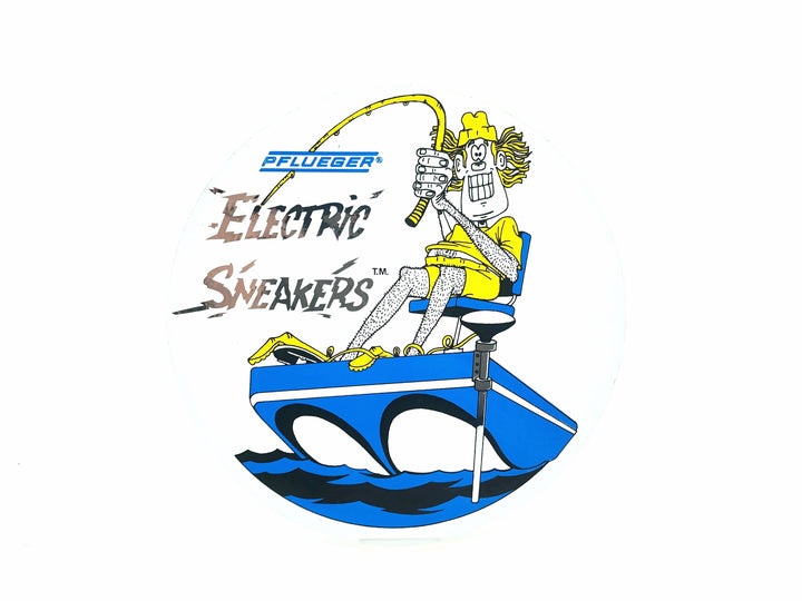 Pflueger Electric Sneakers Sticker