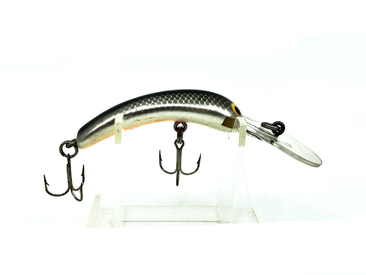 Bagley Diving Smoo #2 04, Black on White Shad Color