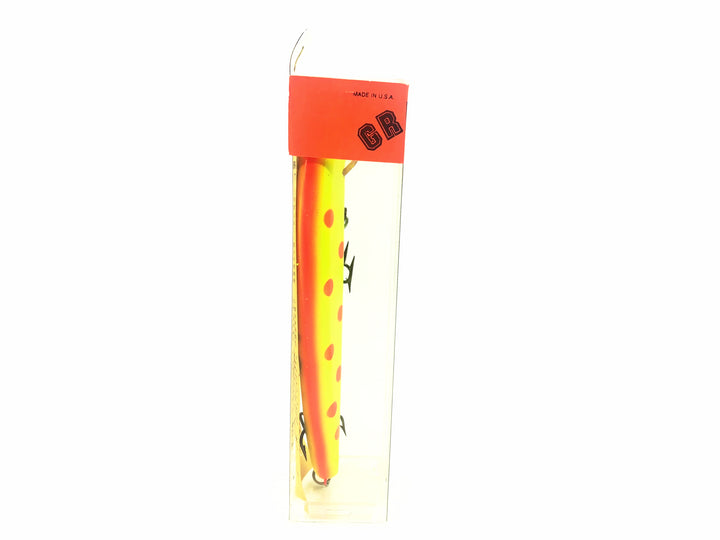 Grandma Classic 6", Yellow Fluorescent/Red Dots Color w/Box