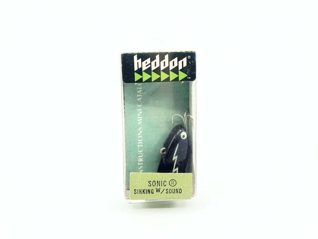 Heddon Sonic, 385 B Black Color with Box