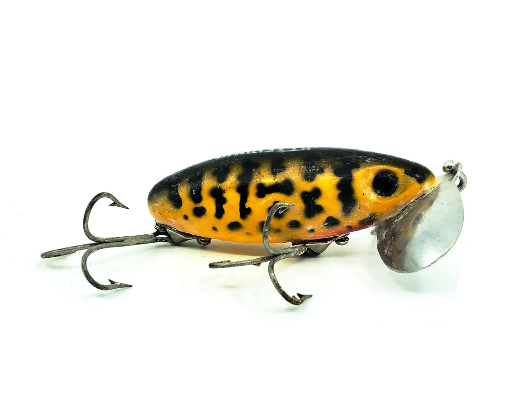 Arbogast Jitterbug 5/8oz, Yellow Coachdog Color