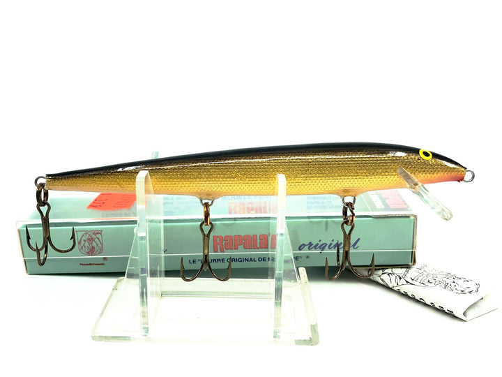 Rapala Original Floating F13, G Gold Color w/Box