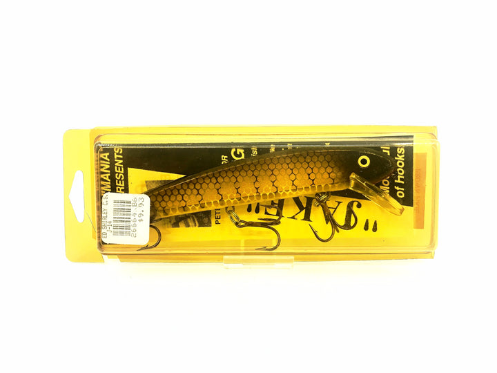 Jake 6" Musky Bait, Brown Pikie Color New on Card