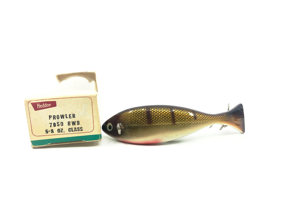 Heddon Prowler 7050, BWB Bronze/White/Brown Color with Box