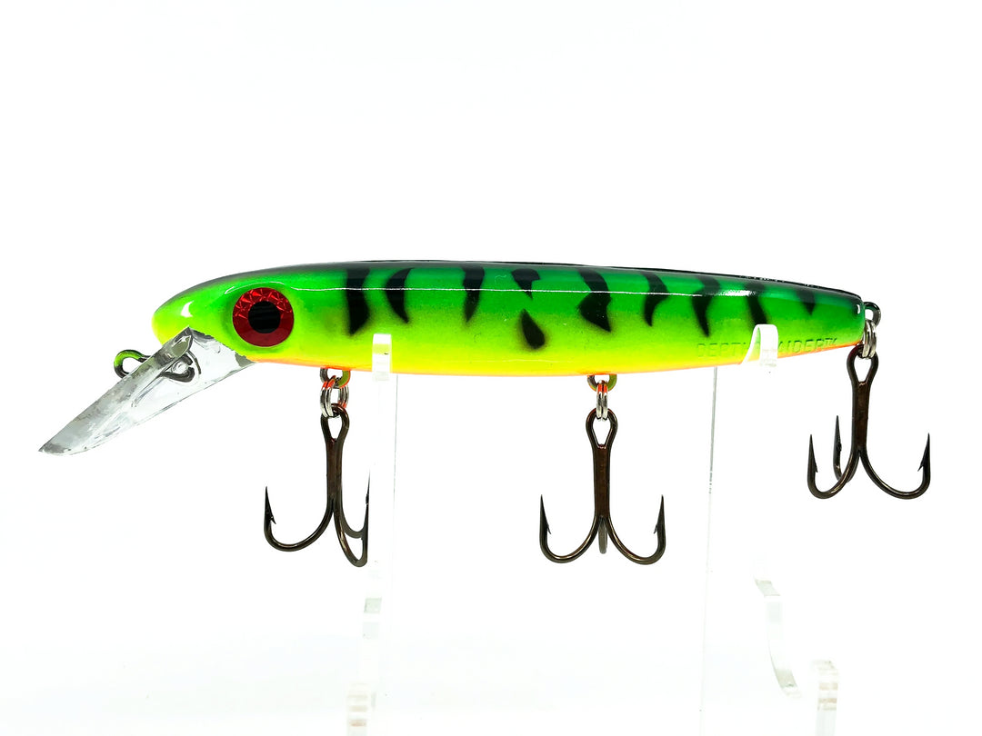 Joe Bucher Tackle Co. Buchertail Depth Raider 6", Firetiger Color