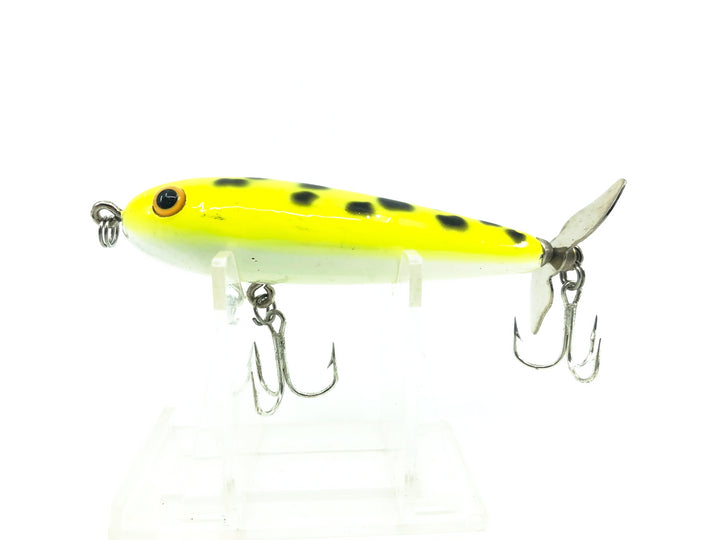 Arbogast Phred's Shadeaux Turbo, Frog/White Belly Color