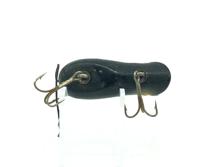 Vintage Swimming Mouse lure, Black/White Eyes Color