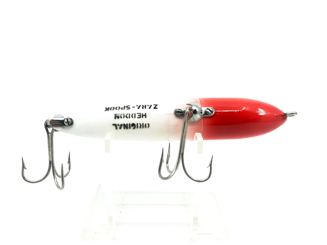 Heddon Swayback Zara Spook, RH Red Head/White Color