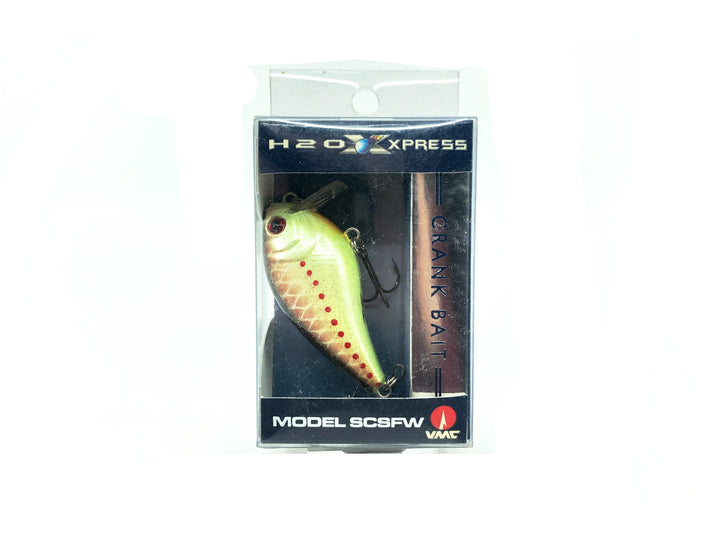 H2O Xpress Surface Crank Bait CRS, Coppernose Bluegill Color in Box