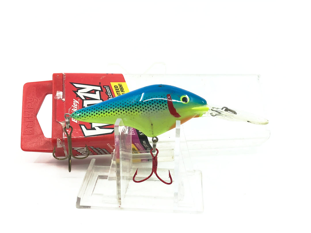 Berkley Frenzy Diver, Blue Chartreuse Color