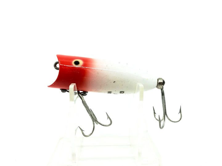 Heddon Baby Lucky 13, RH Red Head White Color