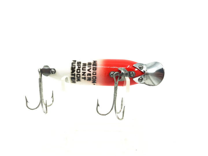 Heddon River Runt Spook Floater 9400, RH Red Head White Color